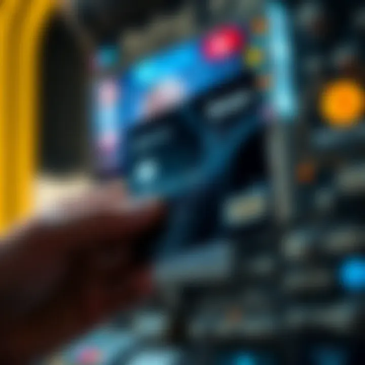 The Fusion of Digital Assets and Everyday Transactions Visual representation of digital assets merging with daily transactions