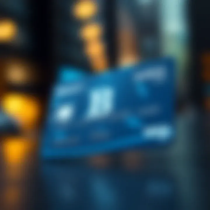 Robust Security Features of the Bakkt Visa Debit Card Illustration showcasing the security features of the Bakkt Visa Debit Card