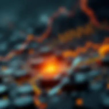 Infographic depicting the impact of blockchain mining on the financial landscape.