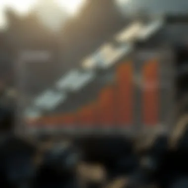 Graph showcasing various blockchain mining models and their applications.