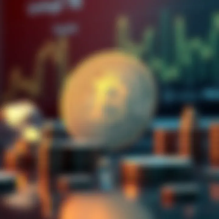 Branding Strategies in Cryptocurrency Graphical elements representing branding strategies in the crypto industry