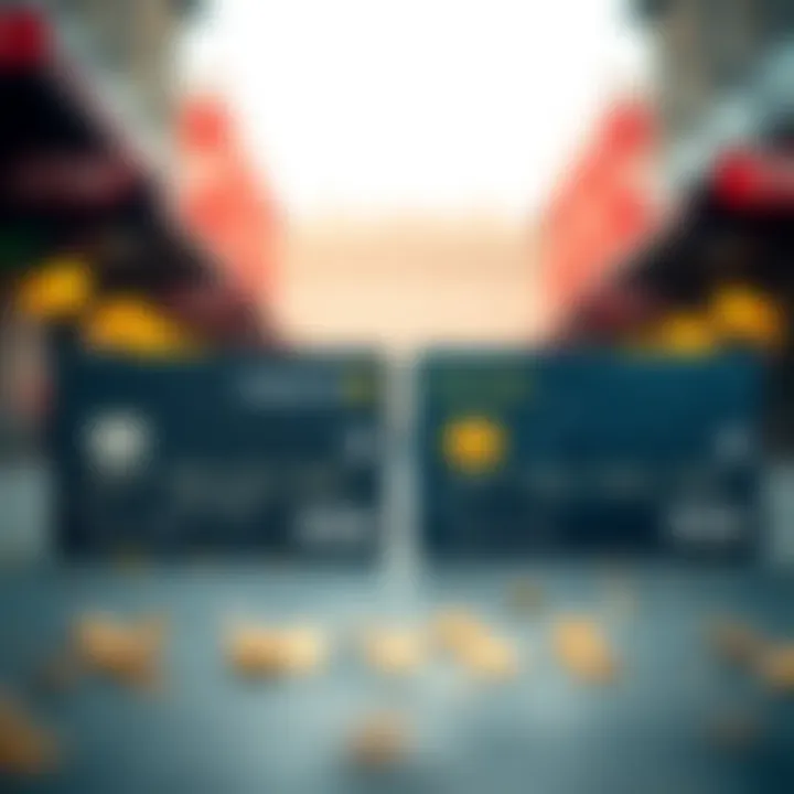 Comparison of Payment Methods A visual comparison of traditional payment methods versus crypto linked cards