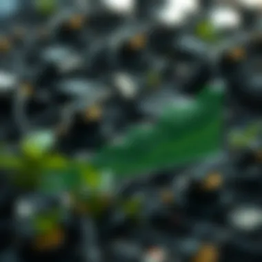 Environmental Considerations in Mining Graph illustrating the environmental impact of crypto mining over time