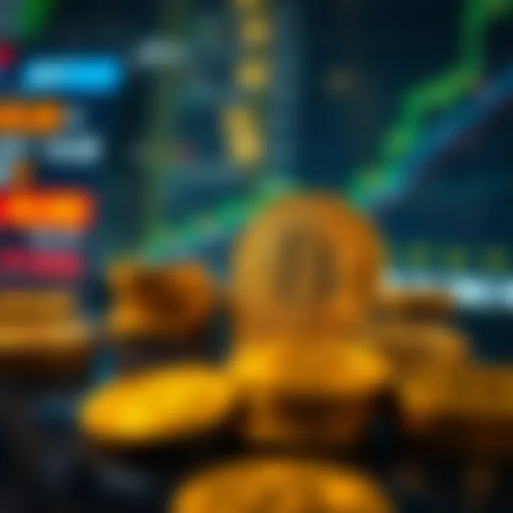 Cryptocurrency Transactions Illustrated A visual representation of cryptocurrency transactions