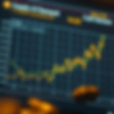 Chart showing supply and demand dynamics in crypto