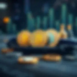 Illustration of different cryptocurrency wallet types