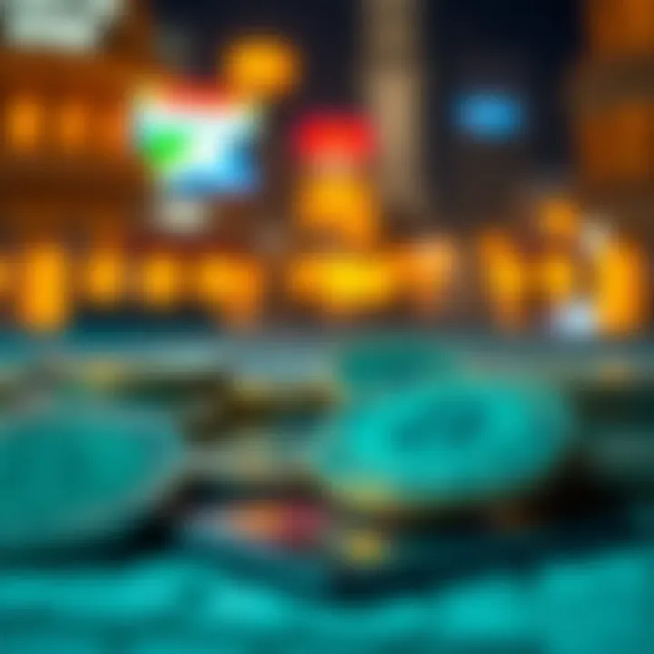 Visual representation of geopolitical dynamics impacting currency valuations