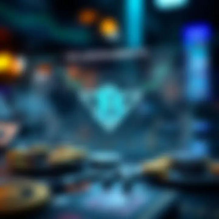 Technological Advancements in Cryptocurrency Infographic showing technological advancements affecting cryptocurrency markets