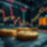 Futures Trading in Cryptocurrency Conceptual representation of futures trading in cryptocurrency