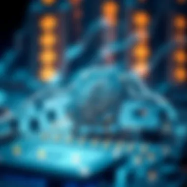 Blockchain Technology Components Visual representation of blockchain technology and its components