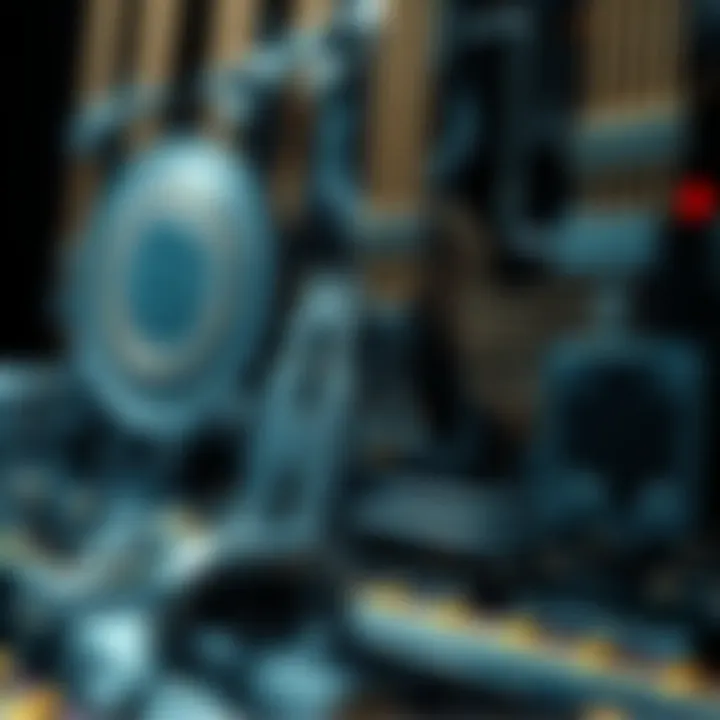 The Mechanisms of Secure Hashing in Cryptocurrency A depiction of a secure hashing algorithm in action, illustrating its role in cryptocurrency.