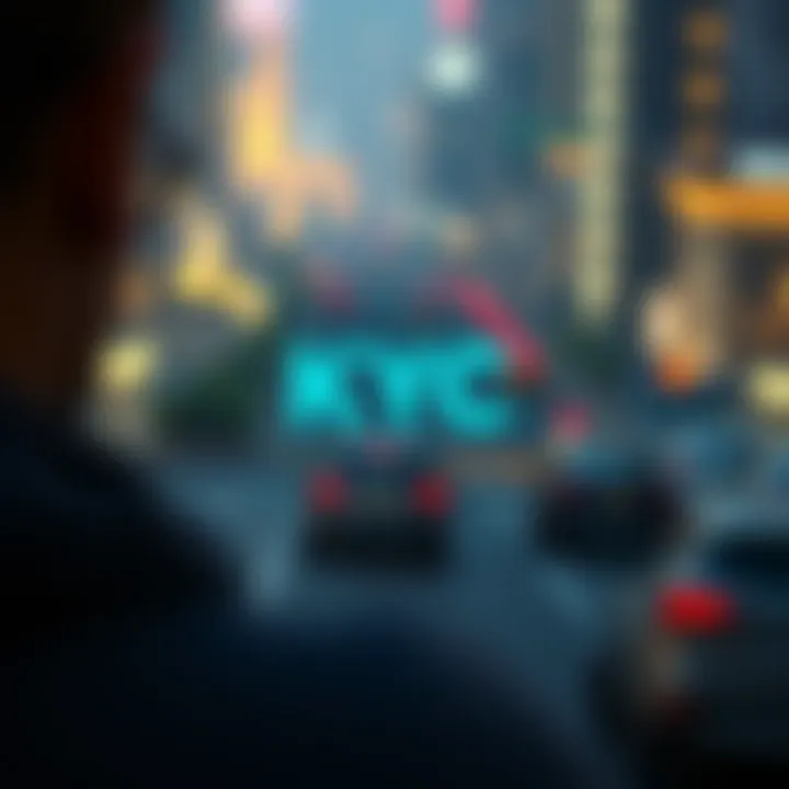 KYC Journey in Cryptocurrency Ecosystem An infographic detailing the KYC journey in the cryptocurrency ecosystem.