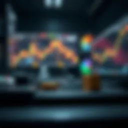 Visual representation of margin trading concepts