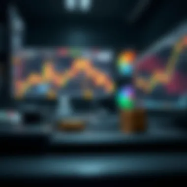 Visual representation of margin trading concepts