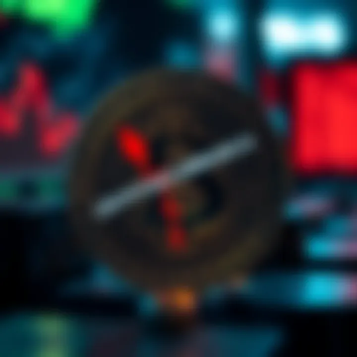 Infographic on the impact of market inversion on cryptocurrency