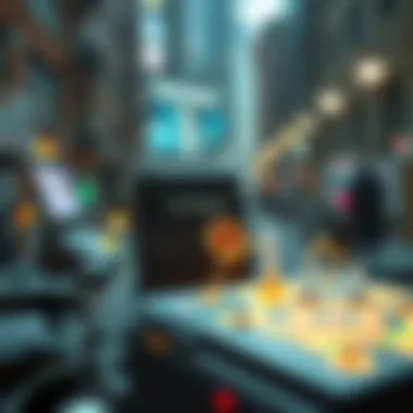 Graphical depiction of technology's influence on token economies