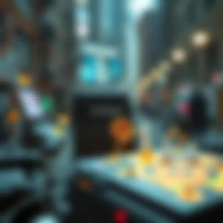 Graphical depiction of technology's influence on token economies