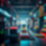 Digital marketplace showcasing virtual assets