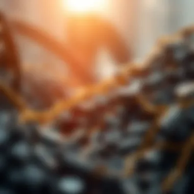 Impact of Mining on Blockchain Graph showcasing the impact of mining on blockchain technology
