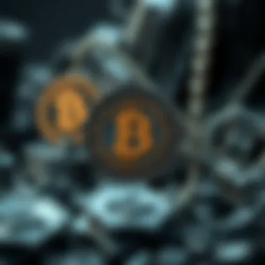 Mining Signs in Cryptocurrency Visual representation of mining signs in crypto