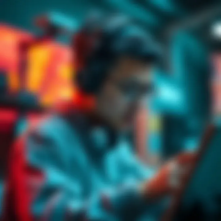 A digital creator engaging with mintable crypto assets