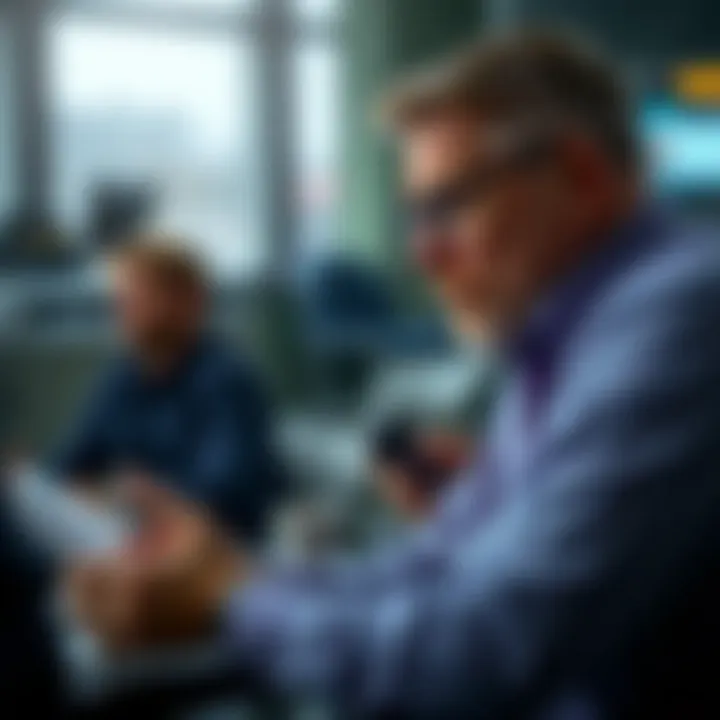 Coin Investment Strategies Discussion Investor discussing coin investment strategies