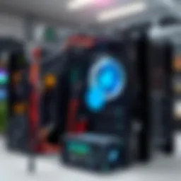 Ripple mining rig setup showcasing advanced technology