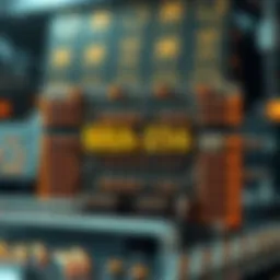 Representation of SHA-256 algorithm architecture