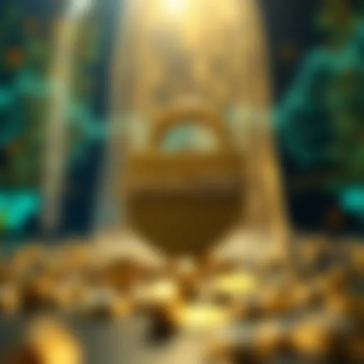 Cryptographic Security with SHA-256 Conceptual representation of cryptographic security with SHA-256