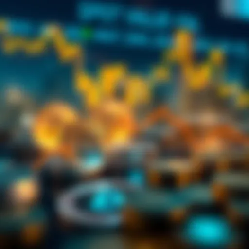 Trends in Spot Value for Cryptocurrencies Graph illustrating spot value trends in cryptocurrency markets