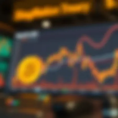 Stagflation Trends and Crypto Market Dynamics A graph depicting stagflation trends and cryptocurrency market responses