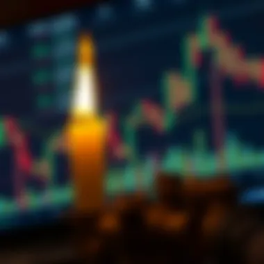 Candlestick Patterns and Interpretations Illustration of various candlestick patterns and their interpretations