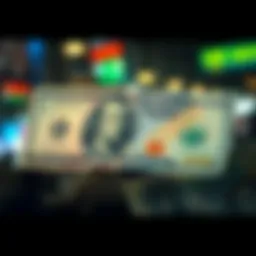 Dollar and Naira currency representation