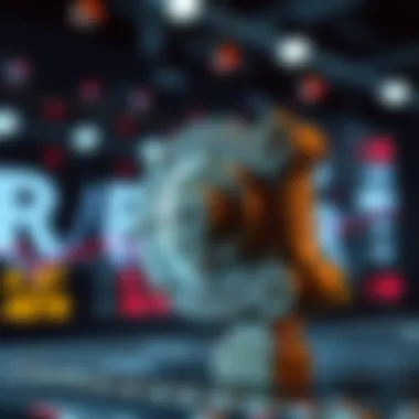 Mechanism of Selling Stop Limit Orders Visual representation of a selling stop limit order mechanism