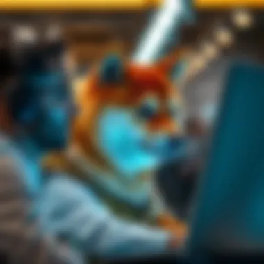 Investors analyzing cryptocurrency trends