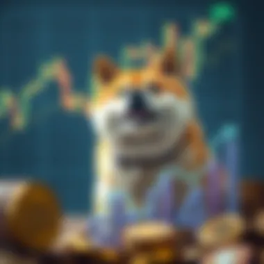 Graph showcasing Shiba Inu's market performance