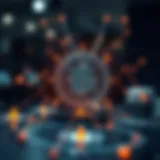 Conceptual representation of decentralization in digital platforms