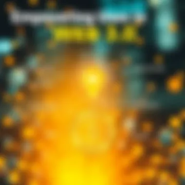 Empowering Users in Web 3.0 Infographic showing user empowerment through Web 3.0 technologies